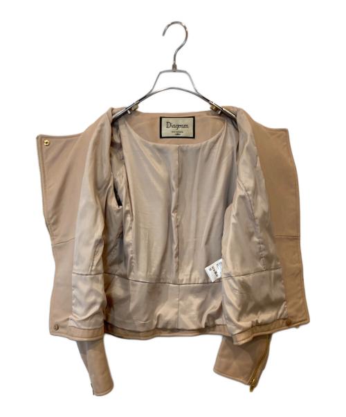 Diagram（ダイアグラム）Diagram (ダイアグラム) FOXファーライダース　37304083 ベージュ サイズ:36の古着・服飾アイテム