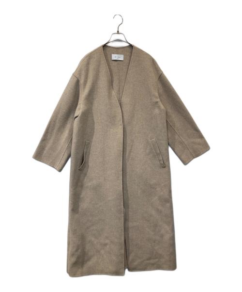 ETRE TOKYO（エトレトウキョウ）ETRE TOKYO (エトレトウキョウ) フーディーストールリバーコート 1221500045-0 ベージュ サイズ:Mの古着・服飾アイテム