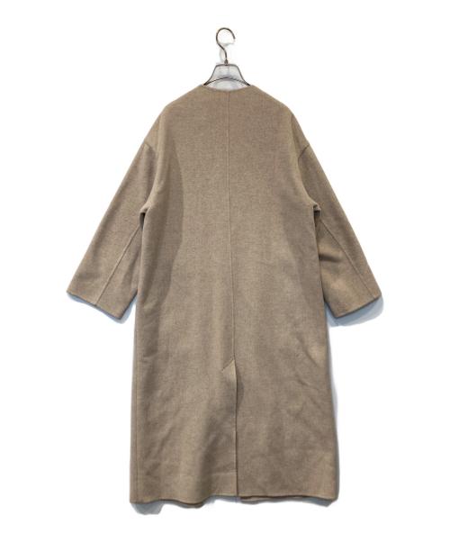 ETRE TOKYO（エトレトウキョウ）ETRE TOKYO (エトレトウキョウ) フーディーストールリバーコート 1221500045-0 ベージュ サイズ:Mの古着・服飾アイテム