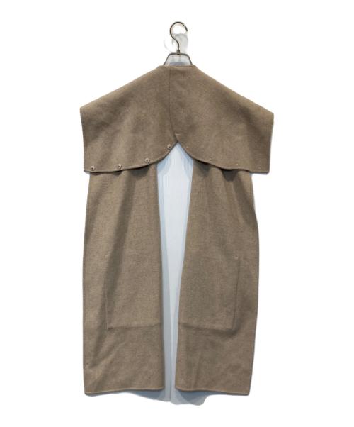 ETRE TOKYO（エトレトウキョウ）ETRE TOKYO (エトレトウキョウ) フーディーストールリバーコート 1221500045-0 ベージュ サイズ:Mの古着・服飾アイテム