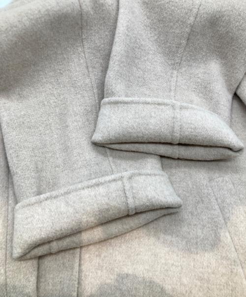 ETRE TOKYO（エトレトウキョウ）ETRE TOKYO (エトレトウキョウ) フーディーストールリバーコート 1221500045-0 ベージュ サイズ:Mの古着・服飾アイテム