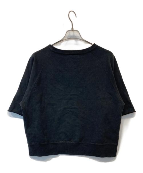 REMI RELIEF（レミレリーフ）REMI RELIEF (レミレリーフ) Print Half SleeveSweat/プリントハーフスリーブスウェット/ ネイビー サイズ:FREEの古着・服飾アイテム