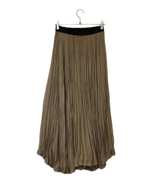 Lisiere（リジェール）Lisiere (リジェール) PLEATS SKIRT（プリーツスカート）25060560510030 ベージュ サイズ:Freeの古着・服飾アイテム