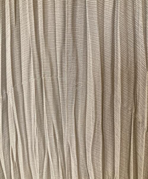 Lisiere（リジェール）Lisiere (リジェール) PLEATS SKIRT（プリーツスカート）25060560510030 ベージュ サイズ:Freeの古着・服飾アイテム