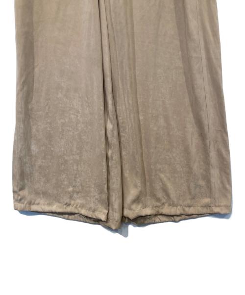GRACE CONTINENTAL（（グレースコンチネンタル）GRACE CONTINENTAL (グレースコンチネンタル) フィブリルイージーパンツ　0125311124 ベージュ サイズ:36の古着・服飾アイテム