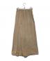 GRACE CONTINENTAL (グレースコンチネンタル) フィブリルイージーパンツ　0125311124 ベージュ サイズ:36：5000円