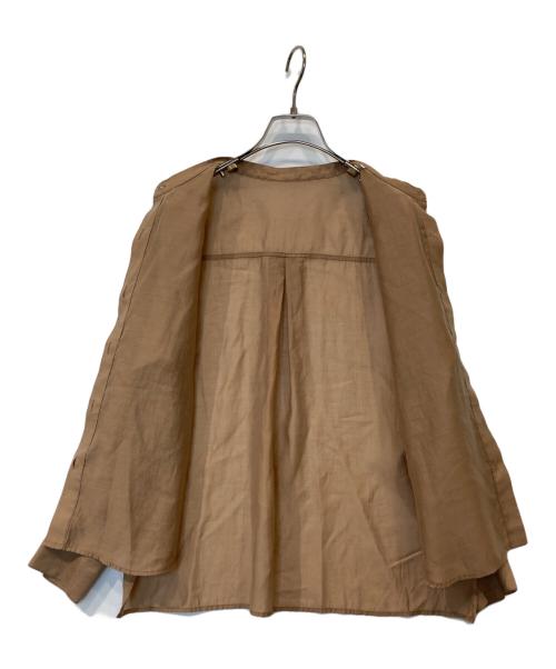UNTITLED（アンタイトル）UNTITLED (アンタイトル) 2WAYシアーブラウス 153-84401 ブラウンの古着・服飾アイテム