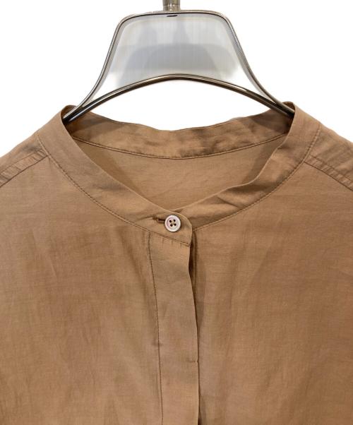 UNTITLED（アンタイトル）UNTITLED (アンタイトル) 2WAYシアーブラウス 153-84401 ブラウンの古着・服飾アイテム