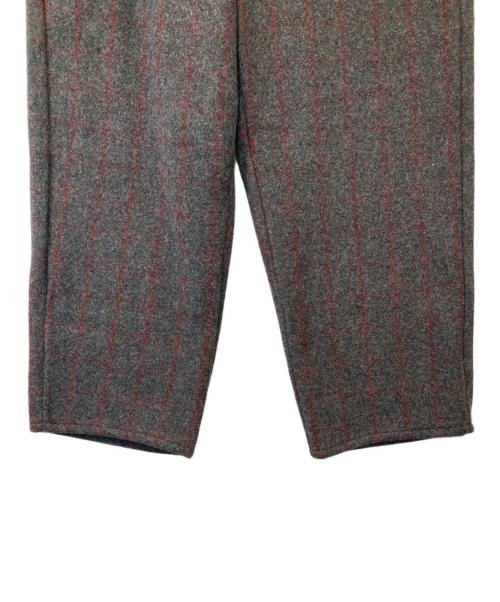 WOOLRICH（ウールリッチ）WOOLRICH (ウールリッチ) ストライプウールパンツ　1990 グレー サイズ:38の古着・服飾アイテム
