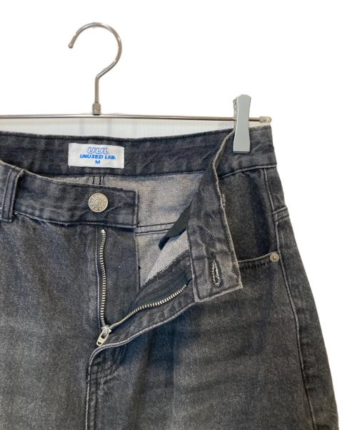 UNUSED LAB（アンユーズドラブ）UNUSED LAB (アンユーズドラブ) デニムカーゴパンツ ブラック サイズ:Mの古着・服飾アイテム