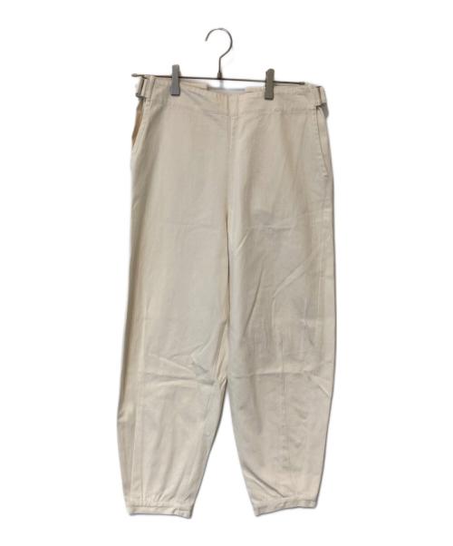THE HINOKI（ザ ヒノキ）THE HINOKI (ザ ヒノキ) サイドベルトパンツ アイボリー サイズ:1の古着・服飾アイテム