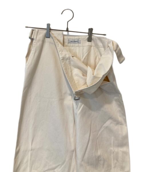 THE HINOKI（ザ ヒノキ）THE HINOKI (ザ ヒノキ) サイドベルトパンツ アイボリー サイズ:1の古着・服飾アイテム