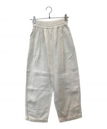 si-si-si comfort（スースースーコンフォート）の古着「リネンパンツ」｜アイボリー