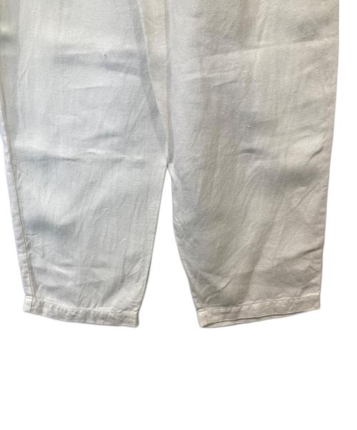 si-si-si comfort（スースースーコンフォート）si-si-si comfort (スースースーコンフォート) リネンパンツ アイボリー サイズ:不明の古着・服飾アイテム