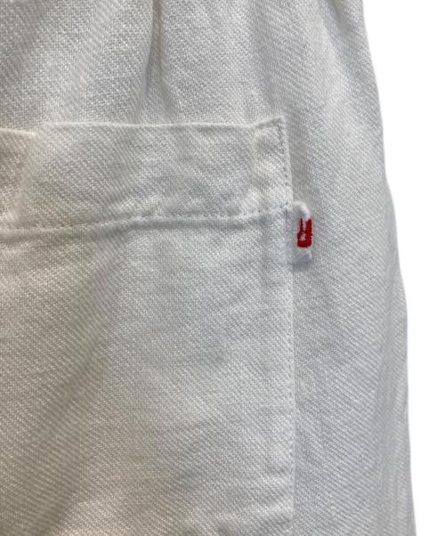 si-si-si comfort（スースースーコンフォート）si-si-si comfort (スースースーコンフォート) リネンパンツ アイボリー サイズ:不明の古着・服飾アイテム