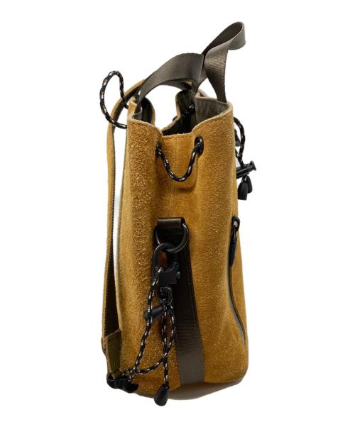 AS2OV（アッソブ）AS2OV (アッソブ) WATER PROOF SUEDE DRAWSTRING BAG　091754 オレンジの古着・服飾アイテム