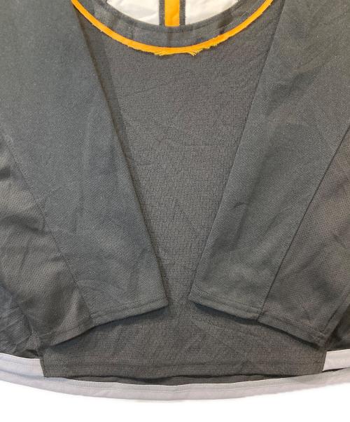 REEBOK（リーボック）REEBOK (リーボック) ゲームシャツ　7282A 10 グレー×ブラック サイズ:Lの古着・服飾アイテム