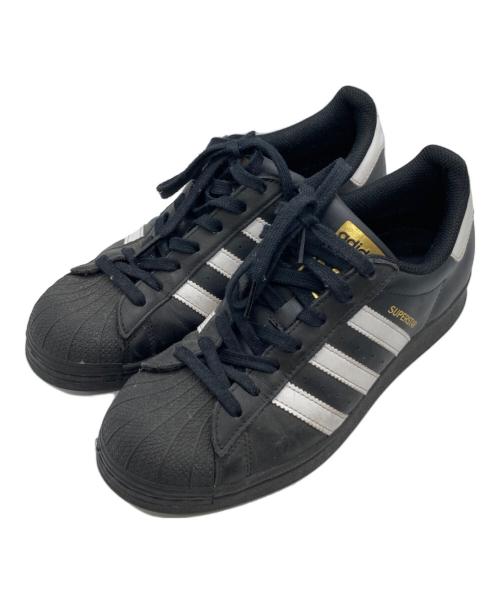 adidas（アディダス）adidas (アディダス) SUPER STAR スーパースター EG4959 ローカットスニーカー ブラック サイズ:25cmの古着・服飾アイテム