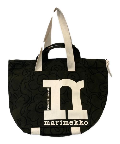 marimekko（マリメッコ）marimekko (マリメッコ) Mono Mini Tote Unikko 092693 トートバッグ カーキの古着・服飾アイテム