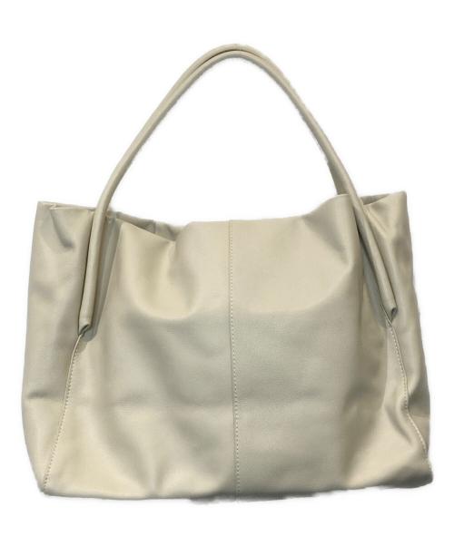 LIVETART（リヴェタート）LIVETART (リヴェタート) マルチレザー トートバッグ アイボリーの古着・服飾アイテム