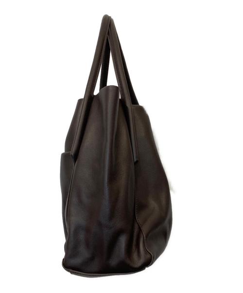 LIVETART（リヴェタート）LIVETART (リヴェタート) マルチレザートートバッグ ブラウンの古着・服飾アイテム