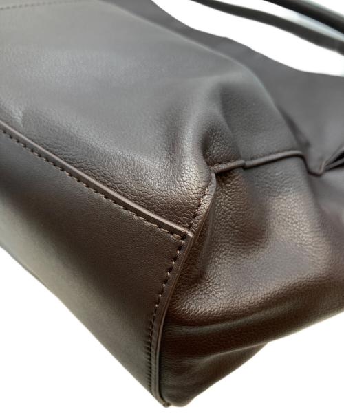 LIVETART（リヴェタート）LIVETART (リヴェタート) マルチレザートートバッグ ブラウンの古着・服飾アイテム