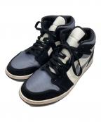 NIKEナイキ）の古着「AIR JORDAN 1 MID SE エアジョーダンワンミッドエスイー 852542-011 スニーカー」｜ブラック×グレー
