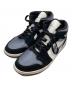 NIKE（ナイキ）の古着「AIR JORDAN 1 MID SE エアジョーダンワンミッドエスイー 852542-011 スニーカー」｜ブラック×グレー