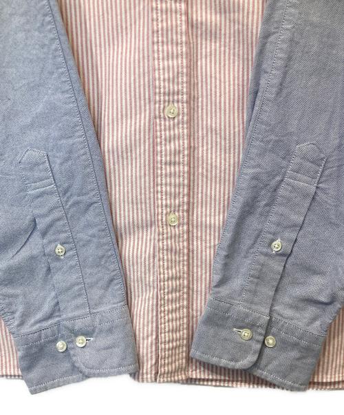 BROOKS BROTHERS（ブルックスブラザーズ）BROOKS BROTHERS (ブルックスブラザーズ) 切替シャツ ピンク×ブルー サイズ:Lの古着・服飾アイテム