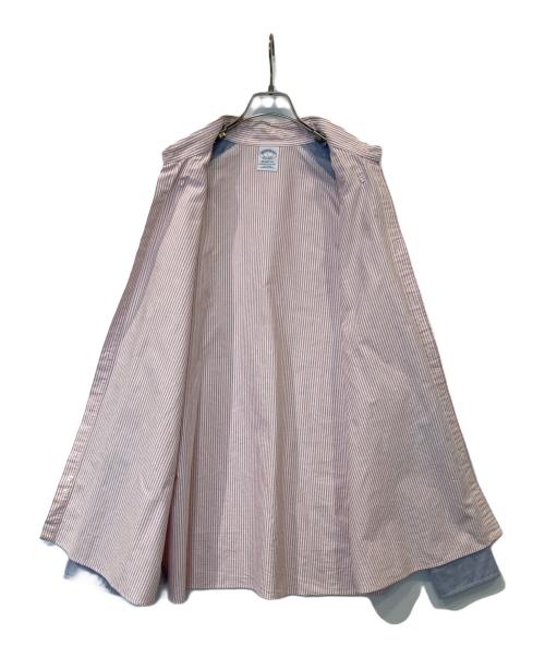 BROOKS BROTHERS（ブルックスブラザーズ）BROOKS BROTHERS (ブルックスブラザーズ) 切替シャツ ピンク×ブルー サイズ:Lの古着・服飾アイテム
