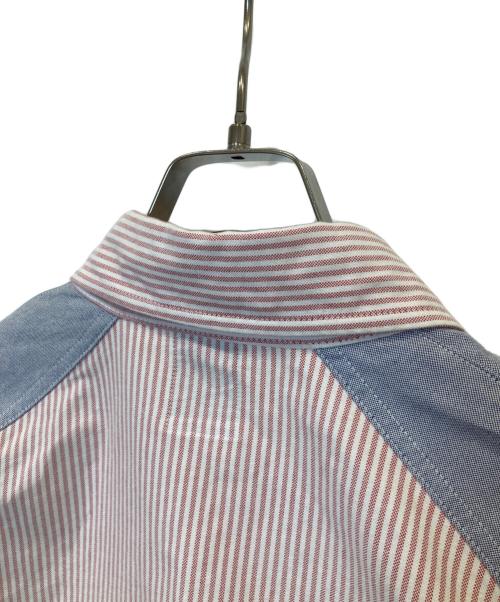 BROOKS BROTHERS（ブルックスブラザーズ）BROOKS BROTHERS (ブルックスブラザーズ) 切替シャツ ピンク×ブルー サイズ:Lの古着・服飾アイテム