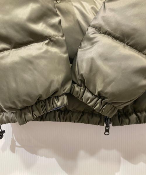 CUNE（キューン）CUNE (キューン) デニムの柄のリバーシブルダウン SC10YC04 カーキ サイズ:2の古着・服飾アイテム