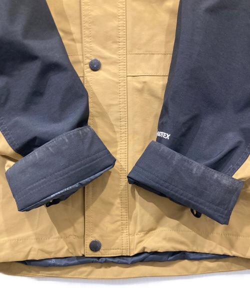 THE NORTH FACE（ザ ノース フェイス）THE NORTH FACE (ザ ノース フェイス) Mountain Light Jacket マウンテンライトジャケット NP11834 ブラック×ブラウン サイズ:XLの古着・服飾アイテム