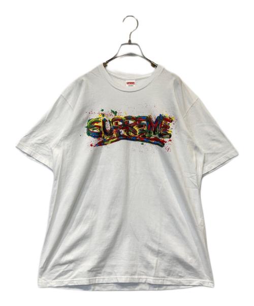 SUPREME（シュプリーム）Supreme (シュプリーム) 20SS Paint Logo Tee 20SSプリントロゴティー ホワイト サイズ:Lの古着・服飾アイテム