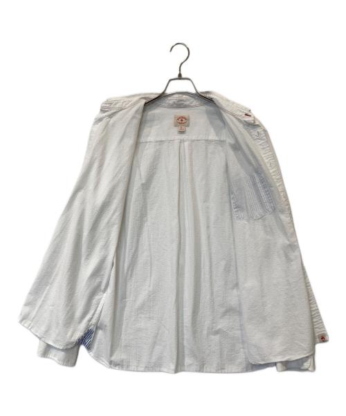 BROOKS BROTHERS（ブルックスブラザーズ）BROOKS BROTHERS (ブルックスブラザーズ) シアサッカーシャツ ホワイト サイズ:XLの古着・服飾アイテム