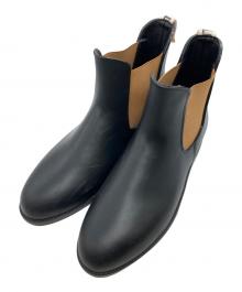 Traditional Weatherwear（トラディショナルウェザーウェア）の古着「サイドゴアレインブーツ」｜ブラック