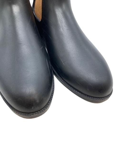 Traditional Weatherwear（トラディショナルウェザーウェア）Traditional Weatherwear (トラディショナルウェザーウェア) サイドゴアレインブーツ ブラック サイズ:UK 6 1/2の古着・服飾アイテム