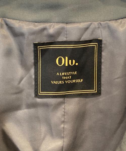 Olu.（オルドット）Olu. (オルドット) ラインストーンジャケット　YU25FBA01 グレー サイズ:FREEの古着・服飾アイテム