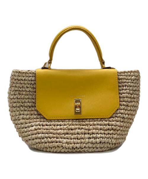 VIOLAd'ORO（ヴィオラドーロ）VIOLAd'ORO (ヴィオラドーロ) ショルダーバッグ イエローの古着・服飾アイテム