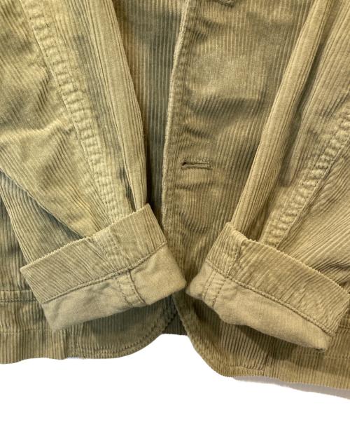COMME des GARCONS SHIRT（コムデギャルソンシャツ）COMME des GARCONS SHIRT (コムデギャルソンシャツ) コーデュロイテーラードジャケット S18149 カーキ サイズ:XSの古着・服飾アイテム