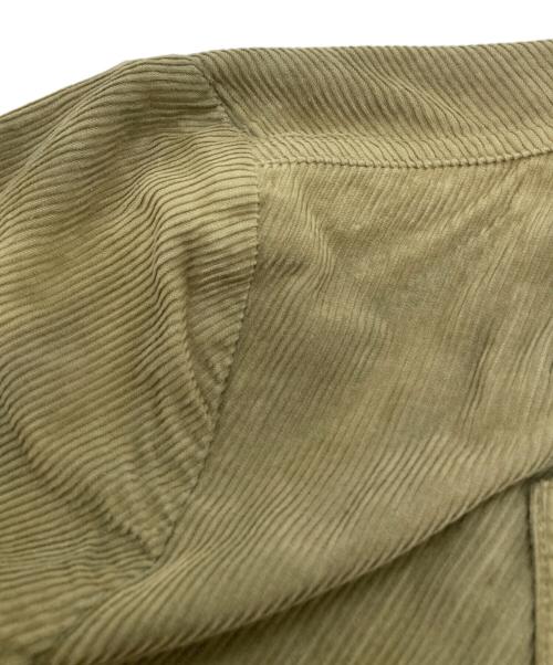 COMME des GARCONS SHIRT（コムデギャルソンシャツ）COMME des GARCONS SHIRT (コムデギャルソンシャツ) コーデュロイテーラードジャケット S18149 カーキ サイズ:XSの古着・服飾アイテム