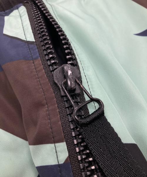 DIESEL（ディーゼル）DIESEL (ディーゼル) 総柄MA-1ジャケット ネイビー サイズ:Mの古着・服飾アイテム