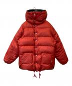 BEAMSビームス）の古着「エクスペディションダウン ジャケット 38-18-0274-139」｜オレンジ