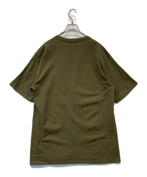 A BATHING APE（アベイシングエイプ）A BATHING APE (アベイシングエイプ) プリントTシャツ カーキ サイズ:XLの古着・服飾アイテム
