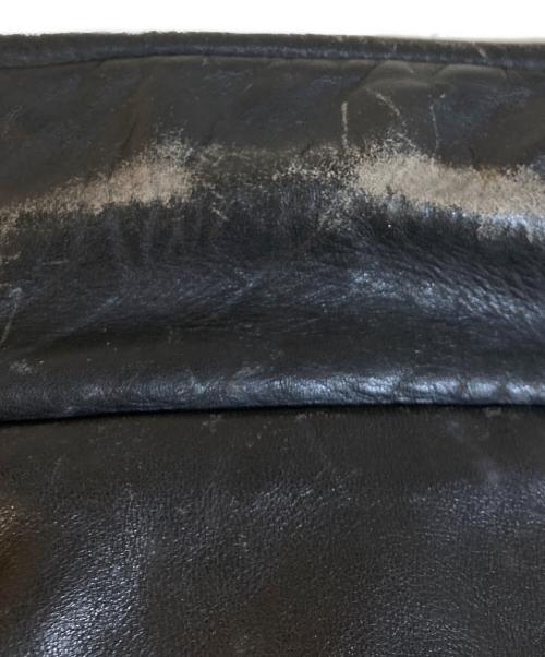 VANSON（バンソン）VANSON (バンソン) F レザーライダースジャケット 17455A 10 ブラック サイズ:38の古着・服飾アイテム