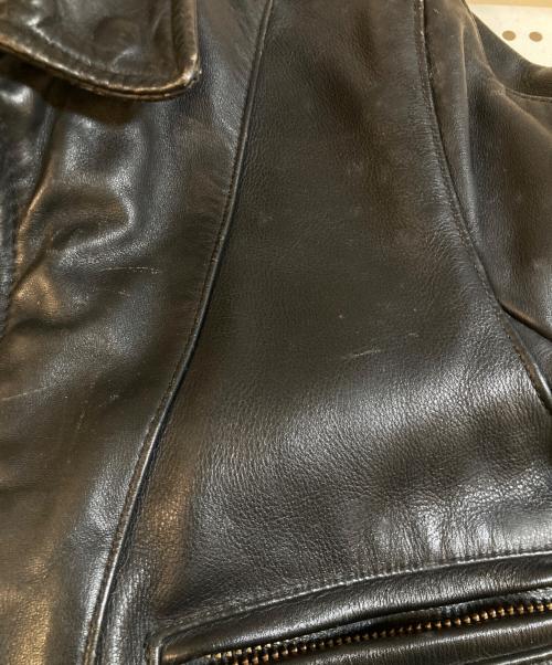 VANSON（バンソン）VANSON (バンソン) F レザーライダースジャケット 17455A 10 ブラック サイズ:38の古着・服飾アイテム