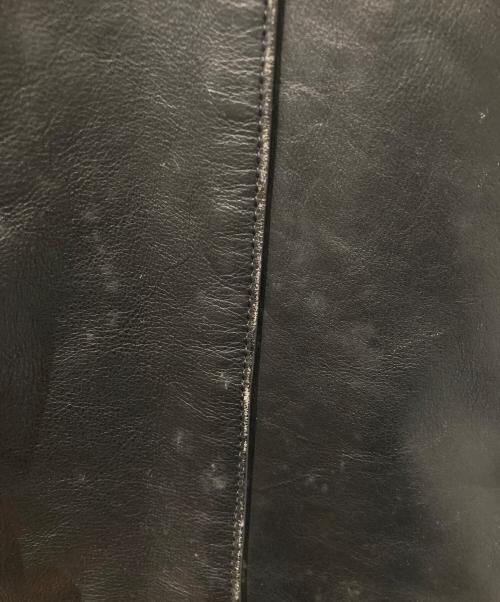 VANSON（バンソン）VANSON (バンソン) F レザーライダースジャケット 17455A 10 ブラック サイズ:38の古着・服飾アイテム