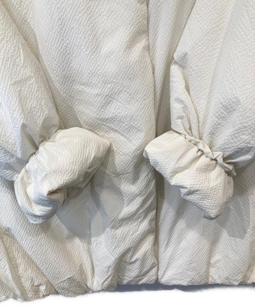 ELENDEEK（エレンディーク）ELENDEEK (エレンディーク) ギャザースタンドパディングコート　5121600000101-01 アイボリー サイズ: 02の古着・服飾アイテム