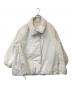 ELENDEEK（エレンディーク）の古着「ギャザースタンドパディングコート　5121600000101-01」｜アイボリー