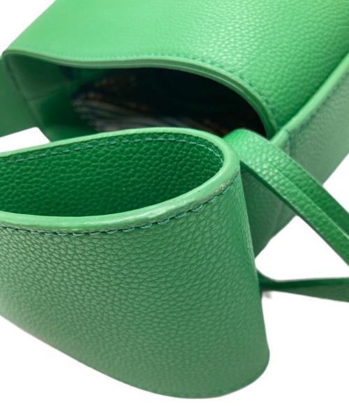 CLOUDY（クラウディー）CLOUDY (クラウディー) リボントートバッグ グリーンの古着・服飾アイテム